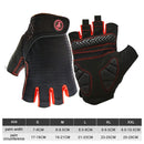 NEWBOLER Shockproof GEL Pad Cycling Gloves Half Finger Sport Gloves Men Women Summer Bicycle Gym Fitness Gloves MTB Bike Gloves