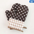 1Pcs hot Oven Mitts Baking Anti-Hot Gloves Pad Oven Microwave Insulation Mat   Baking Kitchen Tools
