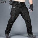 2021 New Daiwa Breathable Waterproof Fishing Pants Camouflage Hiking Hunting Camping Outdoor Wear Thin Spring Fishing Clothes