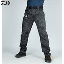 2021 New Daiwa Breathable Waterproof Fishing Pants Camouflage Hiking Hunting Camping Outdoor Wear Thin Spring Fishing Clothes