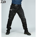2021 New Daiwa Breathable Waterproof Fishing Pants Camouflage Hiking Hunting Camping Outdoor Wear Thin Spring Fishing Clothes