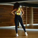 2021 One Piece Sport Clothing Backless Sport Suit Workout Tracksuit For Women Running Tight Dance Sportswear Gym Yoga Women Set