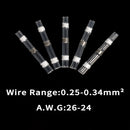 10/50PCS Waterproof Solder Seal Sleeve Heat Shrink Butt Connectors Splice Terminals Wire Connector Faston insulation Electrical