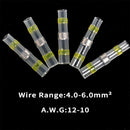 10/50PCS Waterproof Solder Seal Sleeve Heat Shrink Butt Connectors Splice Terminals Wire Connector Faston insulation Electrical