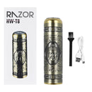 Professional Barber Hair Clipper Rechargeable Electric T-Outliner Cutting Machine Beard Trimmer Shaver Razor for Men Cutter