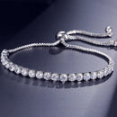 2021 New Fashion Luxury 925 Sterling Silver Tennis women's Bracelets Bangle For Women Christmas Gift Jewelry Wholesale S5877b