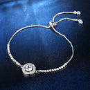 2021 New Fashion Luxury 925 Sterling Silver Tennis women's Bracelets Bangle For Women Christmas Gift Jewelry Wholesale S5877b