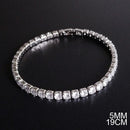 2021 New Fashion Luxury 925 Sterling Silver Tennis women's Bracelets Bangle For Women Christmas Gift Jewelry Wholesale S5877b