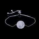 2021 New Fashion Luxury 925 Sterling Silver Tennis women's Bracelets Bangle For Women Christmas Gift Jewelry Wholesale S5877b