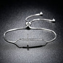 2021 New Fashion Luxury 925 Sterling Silver Tennis women's Bracelets Bangle For Women Christmas Gift Jewelry Wholesale S5877b