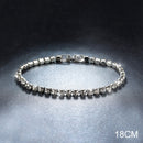 2021 New Fashion Luxury 925 Sterling Silver Tennis women's Bracelets Bangle For Women Christmas Gift Jewelry Wholesale S5877b