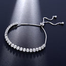 2021 New Fashion Luxury 925 Sterling Silver Tennis women's Bracelets Bangle For Women Christmas Gift Jewelry Wholesale S5877b