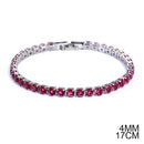 2021 New Fashion Luxury 925 Sterling Silver Tennis women's Bracelets Bangle For Women Christmas Gift Jewelry Wholesale S5877b
