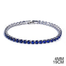 2021 New Fashion Luxury 925 Sterling Silver Tennis women's Bracelets Bangle For Women Christmas Gift Jewelry Wholesale S5877b
