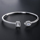 2021 New Fashion Luxury 925 Sterling Silver Tennis women's Bracelets Bangle For Women Christmas Gift Jewelry Wholesale S5877b