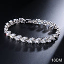 2021 New Fashion Luxury 925 Sterling Silver Tennis women's Bracelets Bangle For Women Christmas Gift Jewelry Wholesale S5877b