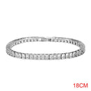 2021 New Fashion Luxury 925 Sterling Silver Tennis women's Bracelets Bangle For Women Christmas Gift Jewelry Wholesale S5877b