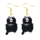 30 Style Earrings For Women Girls 3D Birthday Lovely Jewelry Duck Rabbit Animal Cow Flamingo Kids Children's friendship Gift