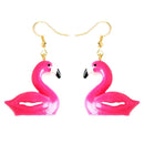 30 Style Earrings For Women Girls 3D Birthday Lovely Jewelry Duck Rabbit Animal Cow Flamingo Kids Children's friendship Gift