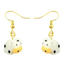30 Style Earrings For Women Girls 3D Birthday Lovely Jewelry Duck Rabbit Animal Cow Flamingo Kids Children's friendship Gift