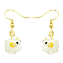 30 Style Earrings For Women Girls 3D Birthday Lovely Jewelry Duck Rabbit Animal Cow Flamingo Kids Children's friendship Gift