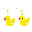 30 Style Earrings For Women Girls 3D Birthday Lovely Jewelry Duck Rabbit Animal Cow Flamingo Kids Children's friendship Gift