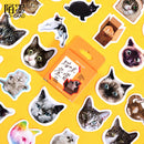 Warm 46pcs Kawaii Love Overture Cute Boxed Stickers Aesthetics Planner Scrapbooking Planner Decorative Stationery Anime Stickers