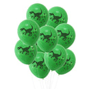 7pcs/set Dinosaur Foil Balloons Boys Animal Balloons Happy Birthday Balloon Baby Kids Birthday Party Jurassic World Decoration