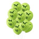 7pcs/set Dinosaur Foil Balloons Boys Animal Balloons Happy Birthday Balloon Baby Kids Birthday Party Jurassic World Decoration