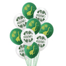 7pcs/set Dinosaur Foil Balloons Boys Animal Balloons Happy Birthday Balloon Baby Kids Birthday Party Jurassic World Decoration