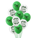 7pcs/set Dinosaur Foil Balloons Boys Animal Balloons Happy Birthday Balloon Baby Kids Birthday Party Jurassic World Decoration