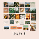 Mr.paper 4 Designs 30 Pcs/lot Frozen Fantasy Series Ins Style Creativity Stickers Decoration Basic Scenery Hand Account Material