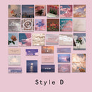 Mr.paper 4 Designs 30 Pcs/lot Frozen Fantasy Series Ins Style Creativity Stickers Decoration Basic Scenery Hand Account Material