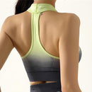 New ombre seamless leggings for women high waist yoga pants sexy booty legging scrunch butt pink fitness legging sports tights