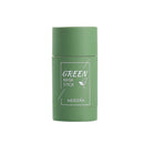 Green Tea Cleansing Solid Mask Purifying Clay Stick Mask Oil Control Eggplant Anti-Acne Removal Blackhead Skin Care Whitening