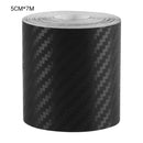 3D Carbon Carbon Fiber Car Sticker DIY Paste Protector Strip Door Sill Side Mirror Anti Scratch Tape Waterproof Protection Film