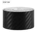 3D Carbon Carbon Fiber Car Sticker DIY Paste Protector Strip Door Sill Side Mirror Anti Scratch Tape Waterproof Protection Film