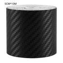3D Carbon Carbon Fiber Car Sticker DIY Paste Protector Strip Door Sill Side Mirror Anti Scratch Tape Waterproof Protection Film