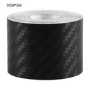 3D Carbon Carbon Fiber Car Sticker DIY Paste Protector Strip Door Sill Side Mirror Anti Scratch Tape Waterproof Protection Film