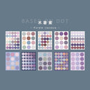 96 Pcs/set Circle Dot Diy Writeable Stickers Morandi Color Round Dot Stickers for Journal Planner Scrapbooking