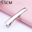 30PCS/Lot High Quality Hair Clips DIY Iron Hairpins 3.2-5.5cm Basic Barrettes Cool Girls Silver-Color Ornament Women Accessories