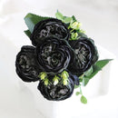 2021 Beautiful Rose Peony Artificial Silk Flowers Small bouquet flores Home Party Spring Wedding Decoration Fake Flower