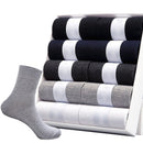 2020 Brand New Men's Cotton Socks Black Business Casual Breathable Spring Summer Male Crew Socks Meias Hot Sale Sokken Size38-45