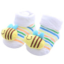 1 Pair Baby Boy Socks Cotton Baby Socks Rubber Anti Slip Boy Girl Floor Kids Toddlers Sock Spring Animal Infant Newborn Gift