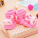 1 Pair Baby Boy Socks Cotton Baby Socks Rubber Anti Slip Boy Girl Floor Kids Toddlers Sock Spring Animal Infant Newborn Gift