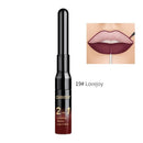 20 Color Matte Lipstick Lip Liner 2 In 1 Brand Makeup Lipstick Matte Durable Waterproof Nude Red Lipstick Lips Make Up