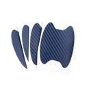 4Pcs Handle Anti Scratch Stickers Universal Carbon Fiber Auto Door Handle Film Car Stickers Goods Accessories
