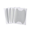 4Pcs Handle Anti Scratch Stickers Universal Carbon Fiber Auto Door Handle Film Car Stickers Goods Accessories