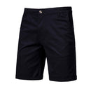 2020 New Summer 100% Cotton Solid Shorts Men High Quality Casual Business Social Elastic Waist Men Shorts 10 Colors Beach Shorts