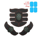 Wireless EMS Muscle Stimulator ABS Abdominal Muscle Trainer Toner Body Fitness Hip Trainer Shaping Patch Sliming Trainer Unisex